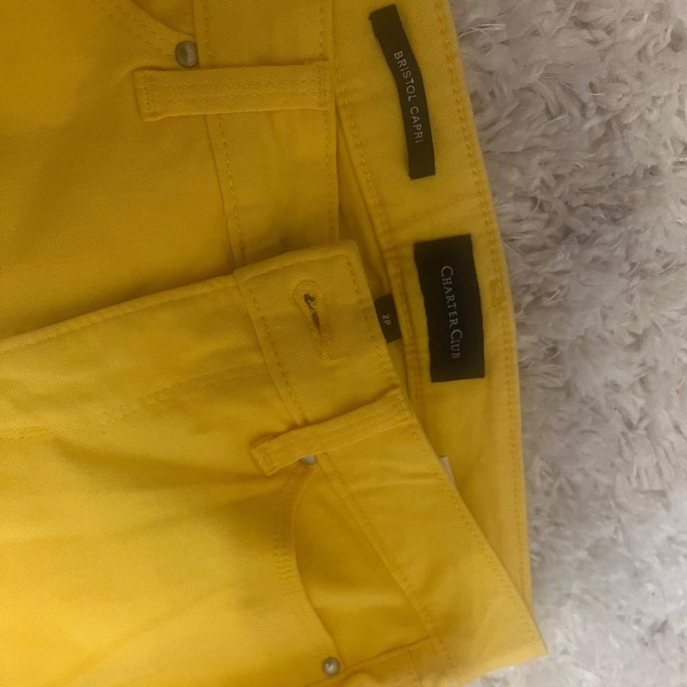 Yellow jeans